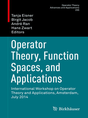 cover image of Operator Theory, Function Spaces, and Applications